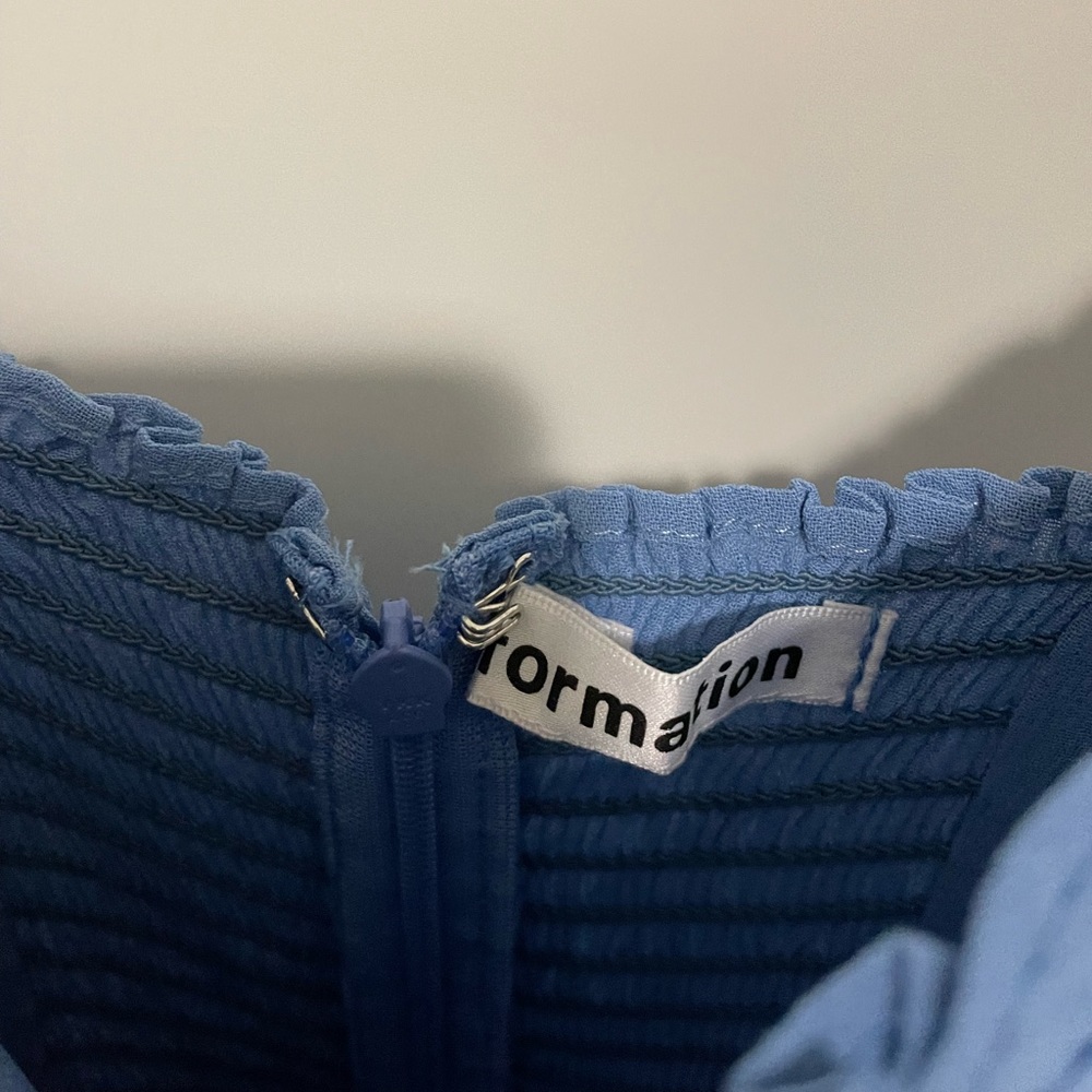 Reformation Nikita Dress Azure Gem
